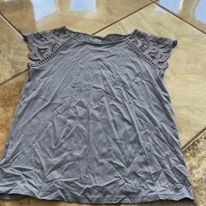 Loft light purple tee